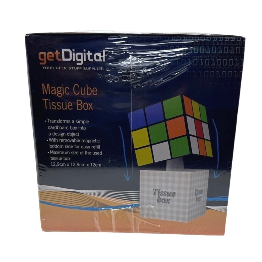 New in Box Magic Cube Tissue Box - Picture 6 of 6